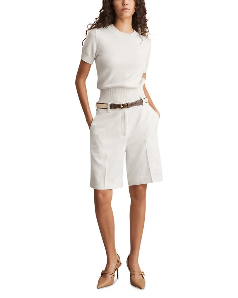 Devon Belted Bermuda Shorts