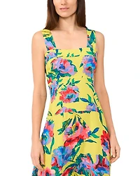 Square Neck Tiered Maxi Dress