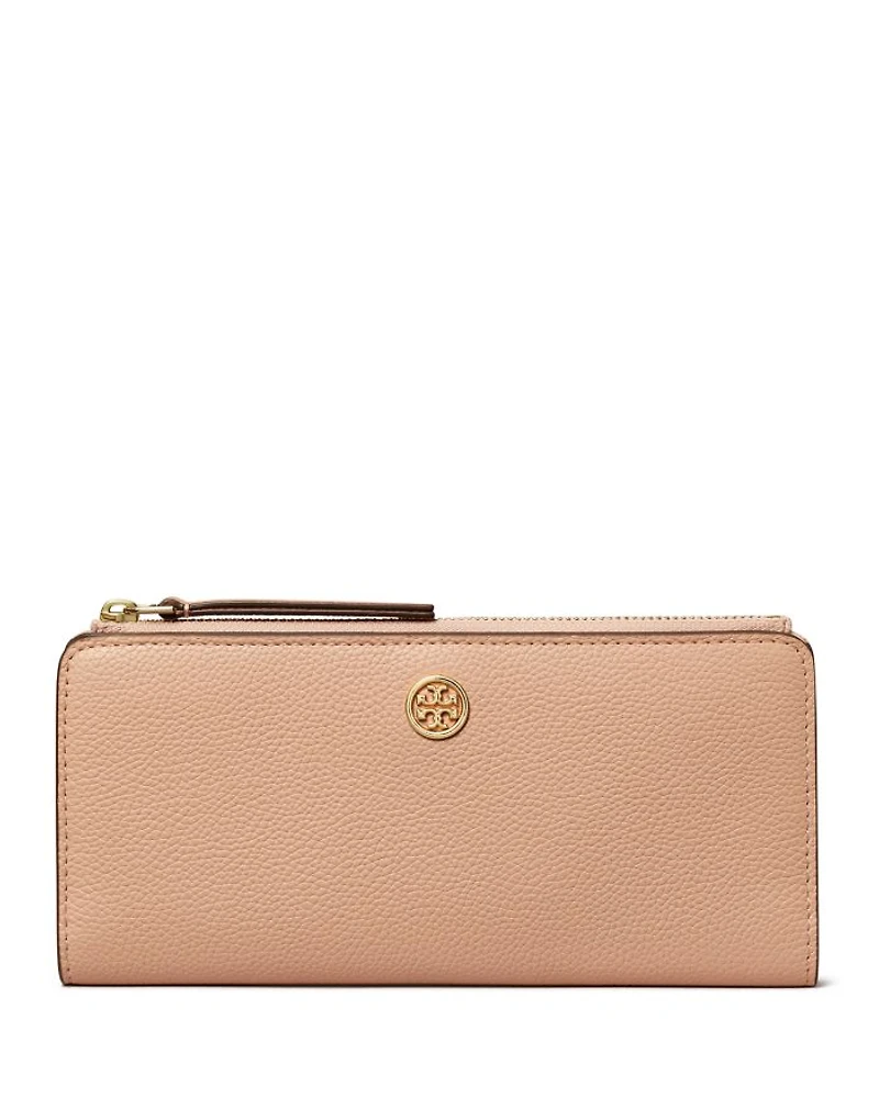 Robinson Pebbled Leather Zip Slim Wallet