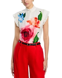 The Chloe Floral Print Blouse