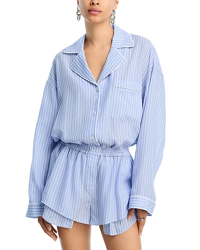 alexanderwang. t Boxer Short Pajama Romper