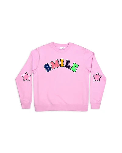 Iscream Girls' Smile Squad Sweatshirt - Big Kid