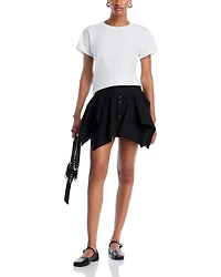 Cut Off Skirt