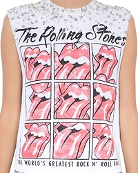 Micah Embellished Muscle Tee