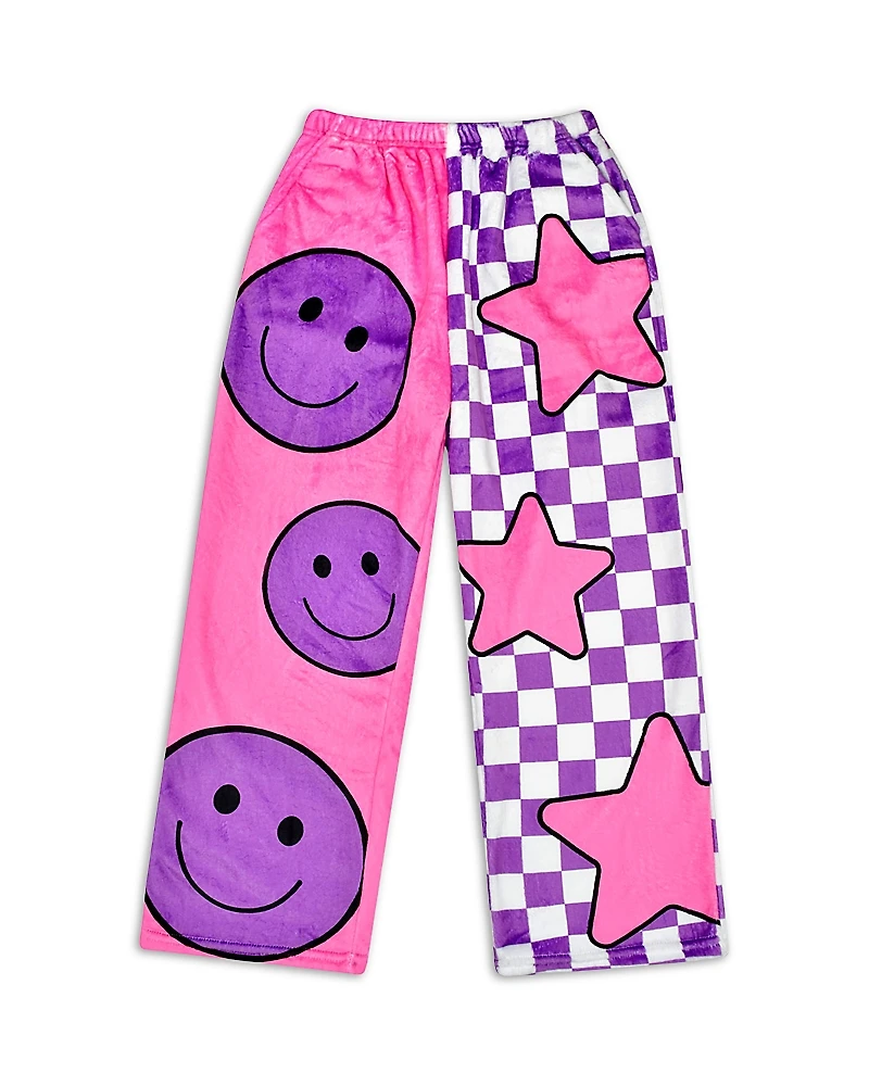 Iscream Girls' Check It Out Plush Pants - Little Kid, Big Kid