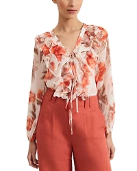 Phase Eight Ivana Printed Blouse