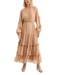 Priscillan Tiered Maxi Dress
