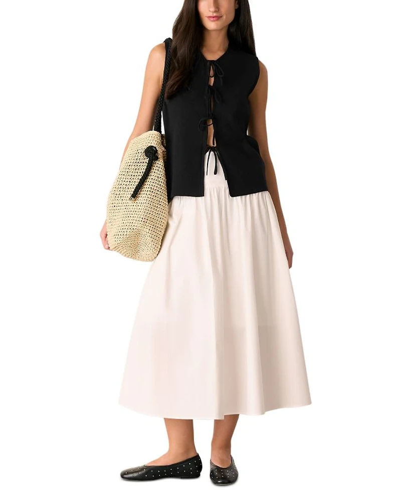 Tie Front Detail Top