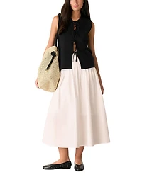 Tie Front Detail Top