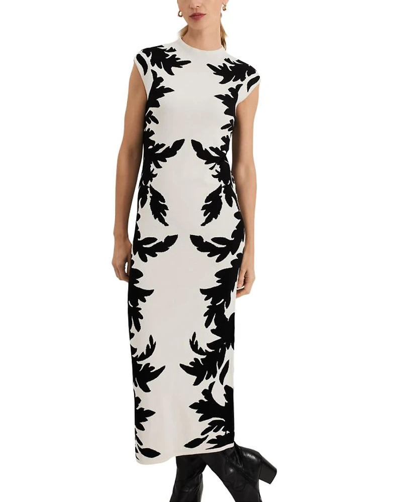 Beth Jacquard Dress