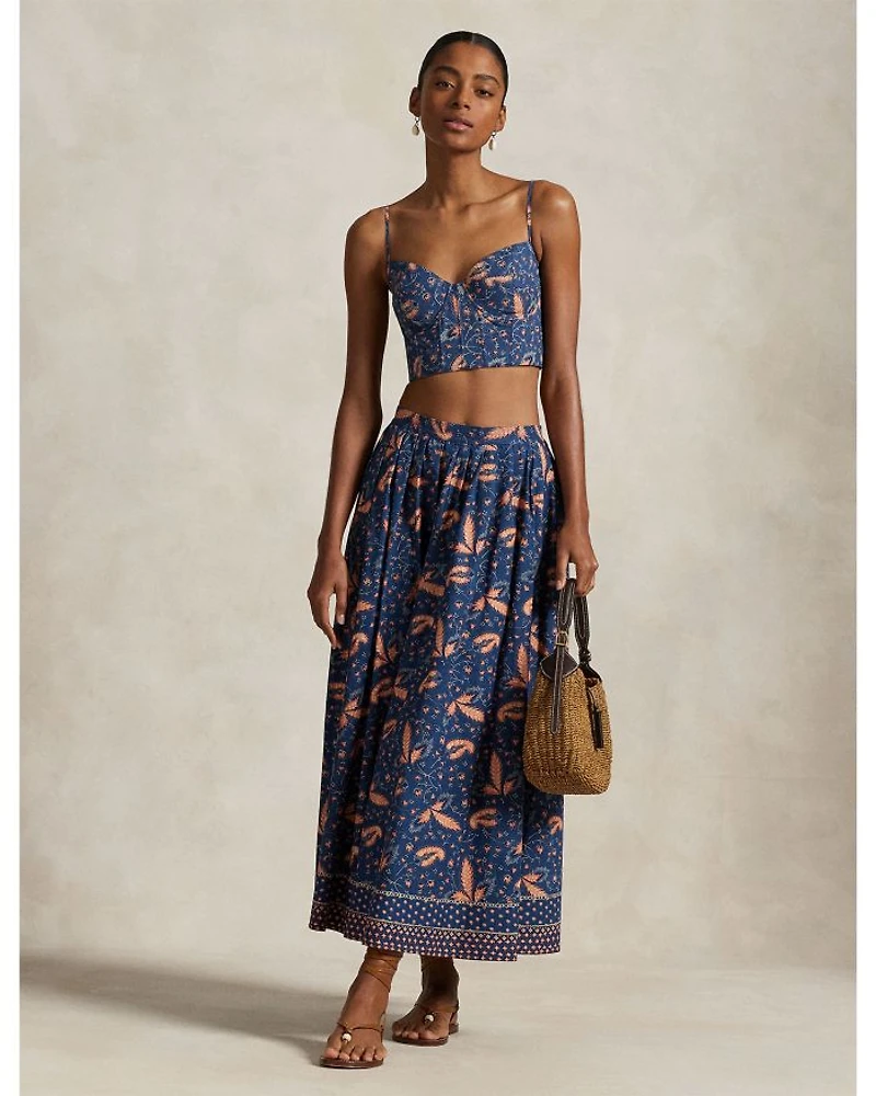 Cropped Bustier Top