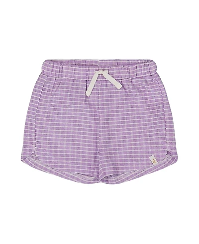 Deux par Deux Girls' Crinkle Short - Little Kid