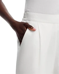 Embroidered Eyelet Pants
