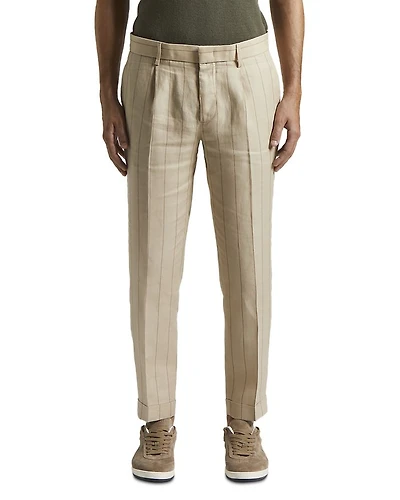 Pleated Chinos