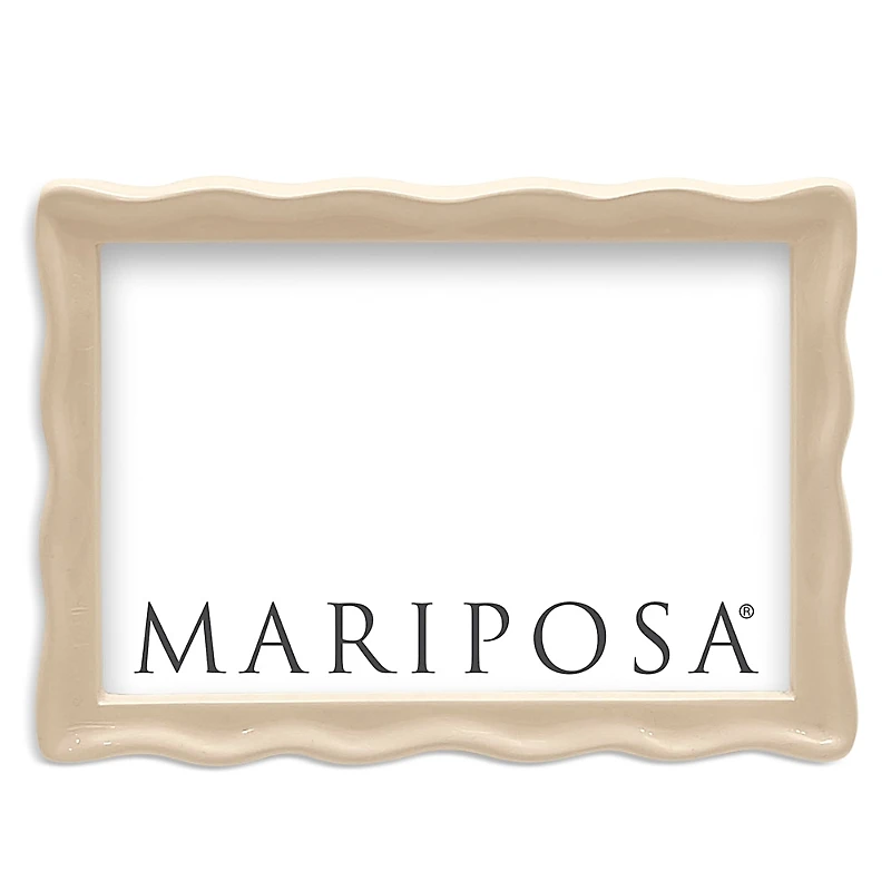 Mariposa Wavy Sand Frame, 4 x 6