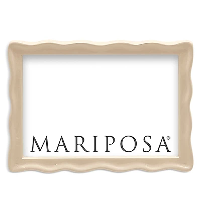 Mariposa Wavy Sand Frame, 4 x 6
