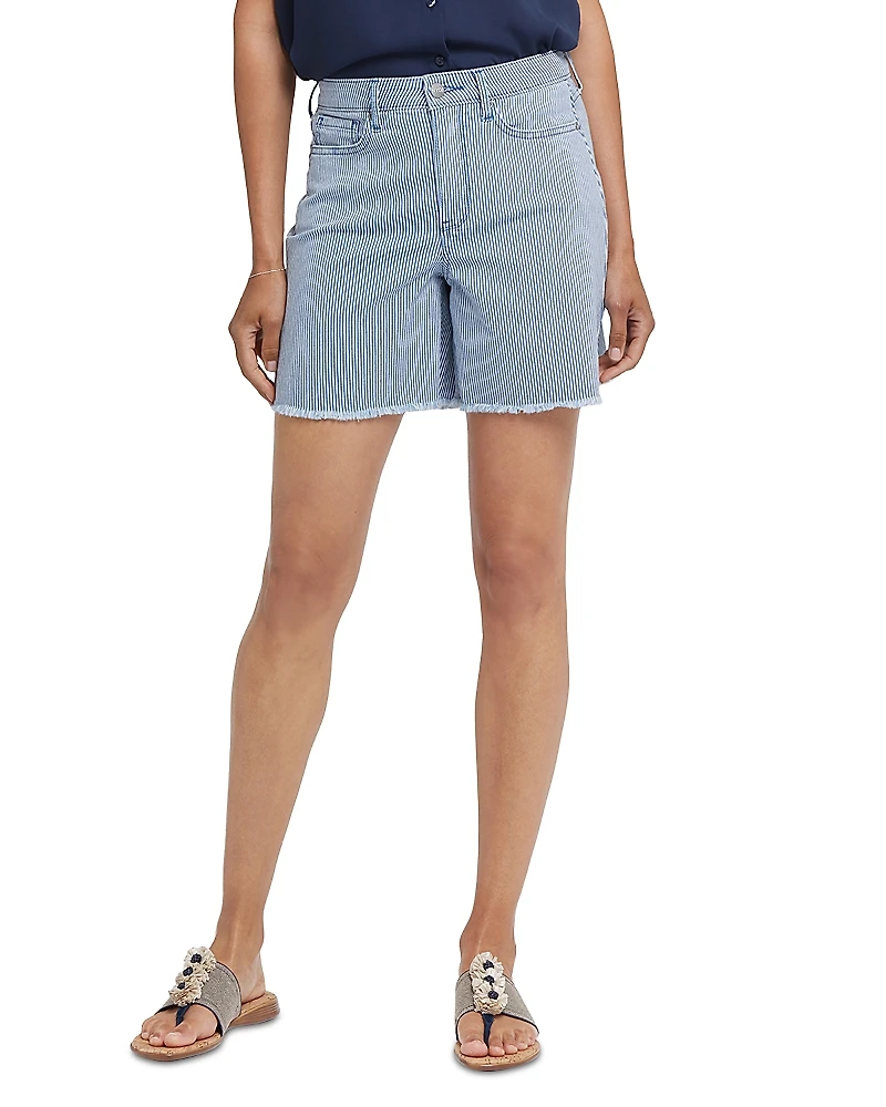Nydj High Rise Berkyn Relaxed Denim Shorts