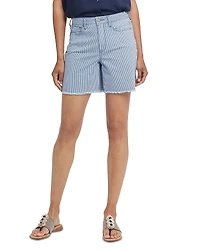 Nydj High Rise Berkyn Relaxed Denim Shorts