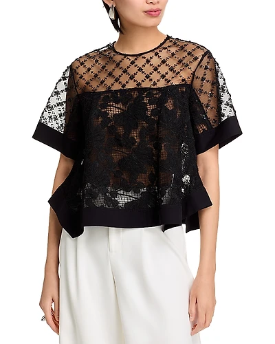 3.1 Phillip Lim Organza Lace