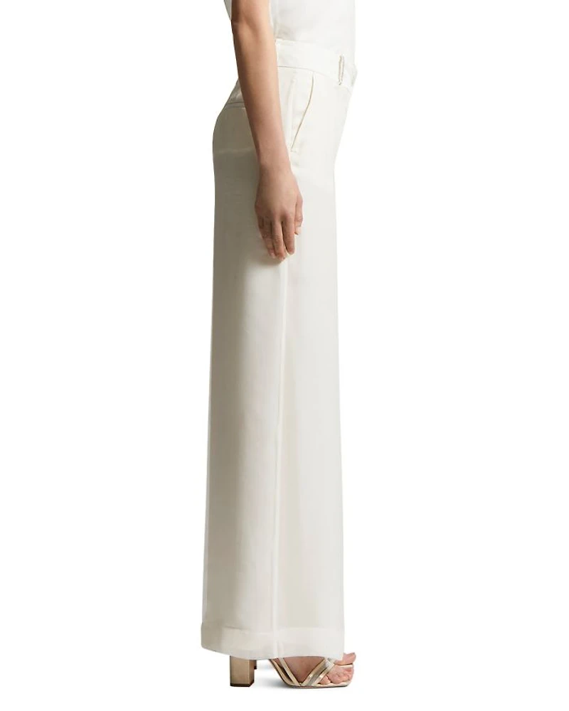 Silk-Blend Pants