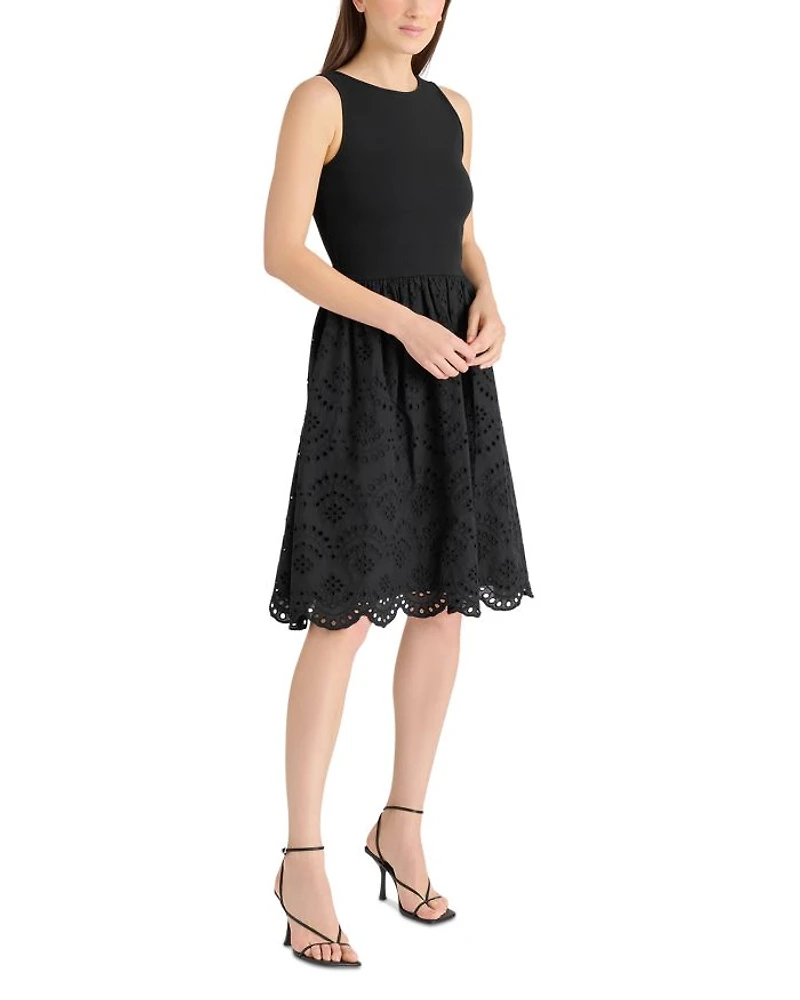 Julian Pointelle Skirt Dress