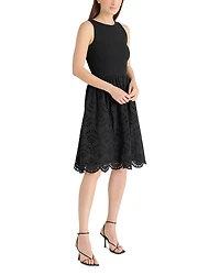 Julian Pointelle Skirt Dress