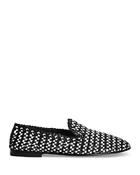 Dolce & Gabbana Men's Woven Leather Slippers