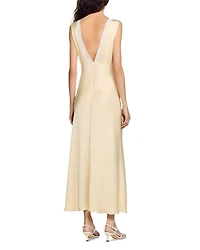 Satin Effect Maxi Dress