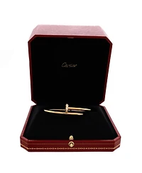 Classic Juste un Clou Bracelet 18K Gold with Diamonds