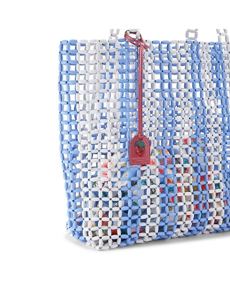 Beaded Kensington Shopper Tote