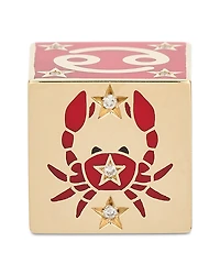 Adina Reyter 9K Cancer Zodiac Diamond & Ceramic Block Big Bead