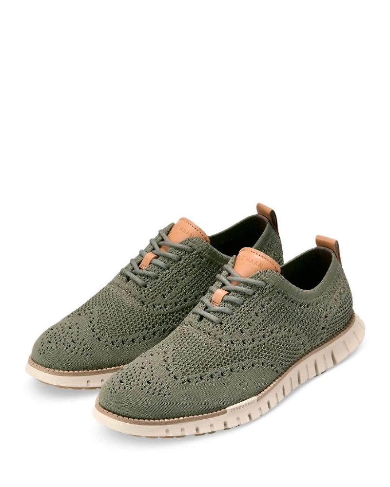 Men's ZERØGRAND Remastered Stitchlite™ Wingtip Lace Up Oxford Shoes