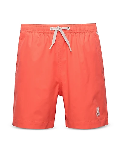 Psycho Bunny Unisex Samos Hydrochromic Printed Swim Shorts - Big Kid