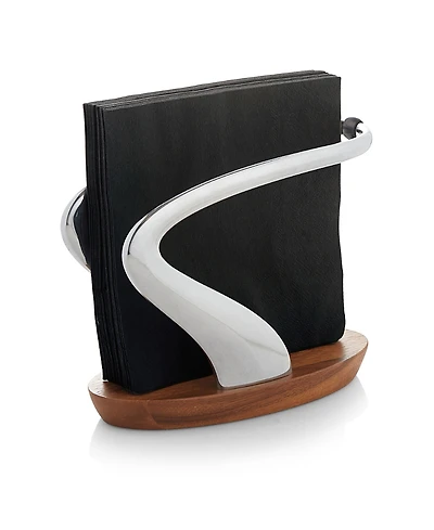 Nambe Lupo Napkin Holder