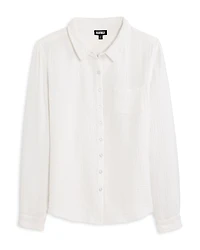 KatieJnyc Girls' Eliza Gauze Button Down Shirt - Big Kid