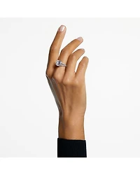 Stilla Square Crystal Ring