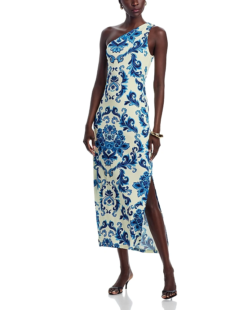 Cara Nicky One Shoulder Maxi Dress