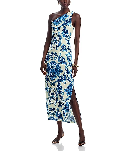 Cara Nicky One Shoulder Maxi Dress