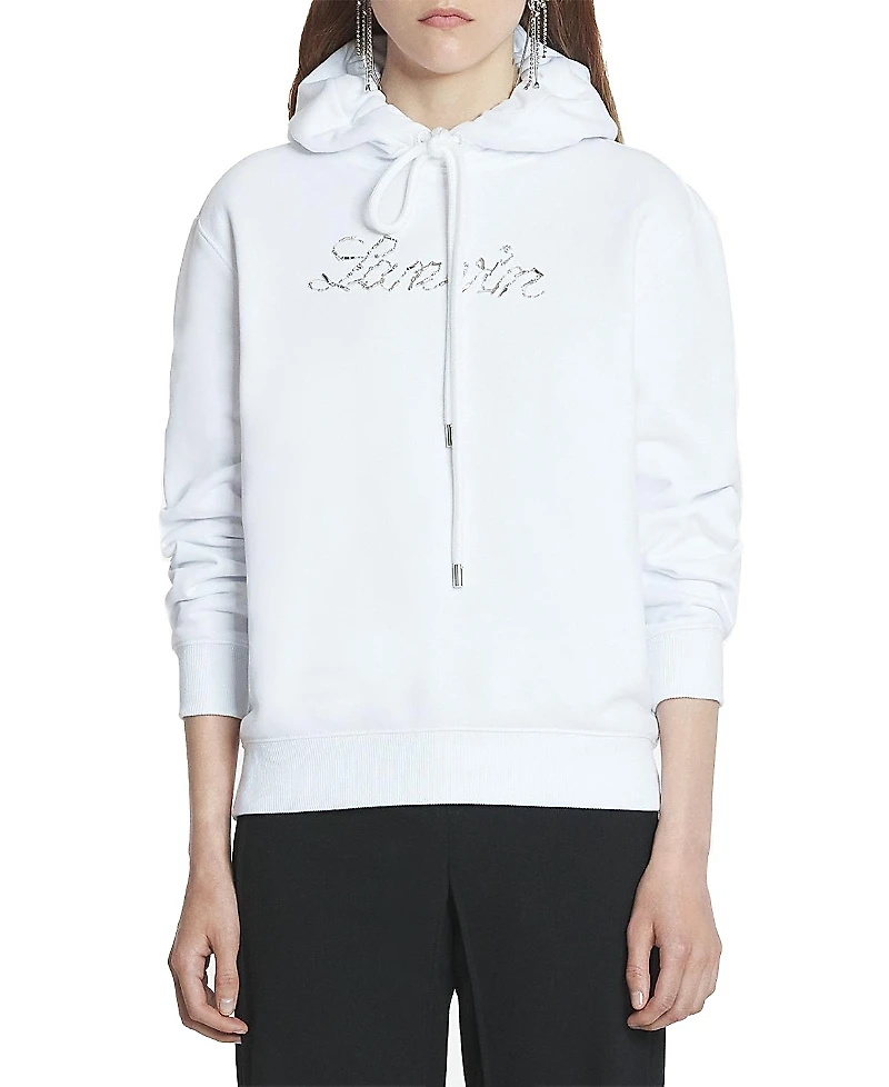 Lanvin Bead Embroidered Hoodie
