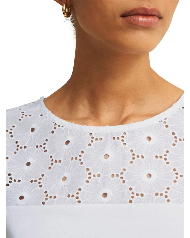 Thea Broderie Top