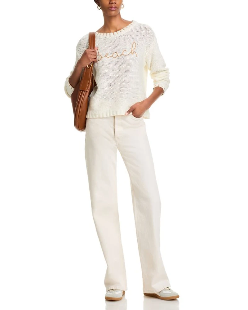 Embroidered Sweater