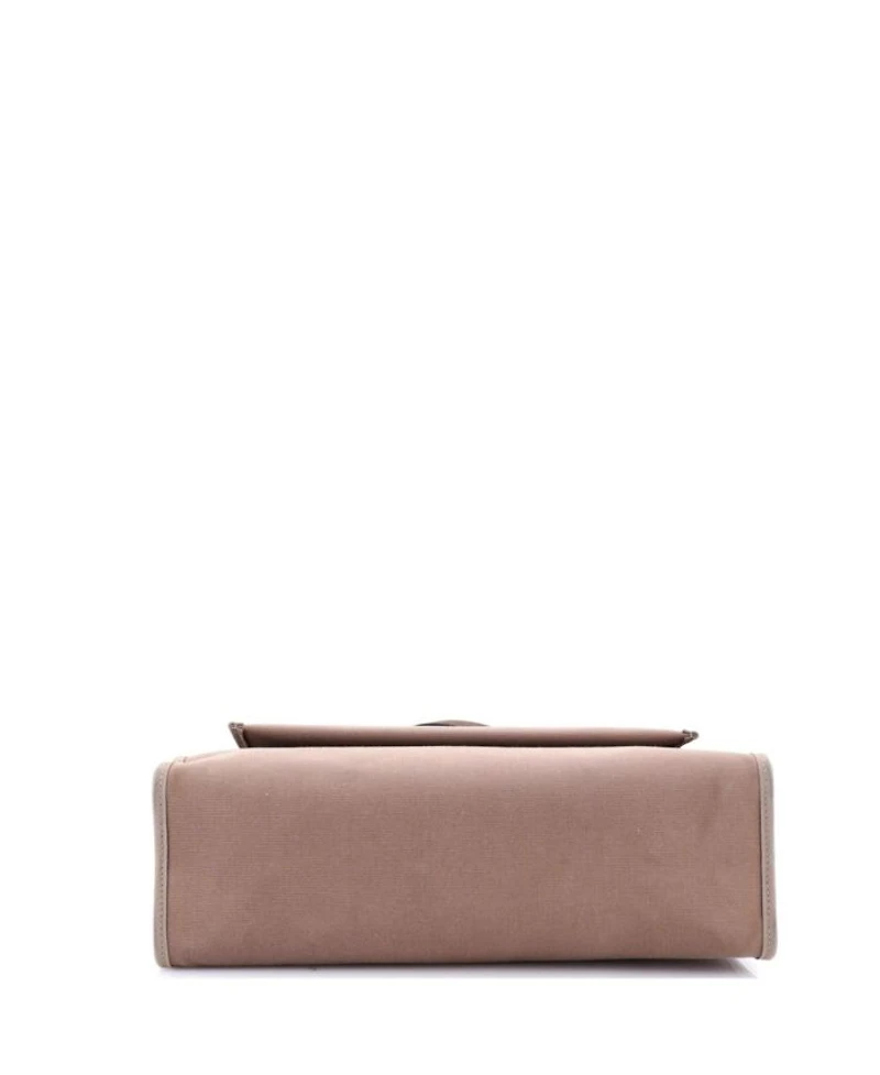 Pre-Owned HERMES Pre-Owned Hermes 31 Herbag Zip Leather and Toile
