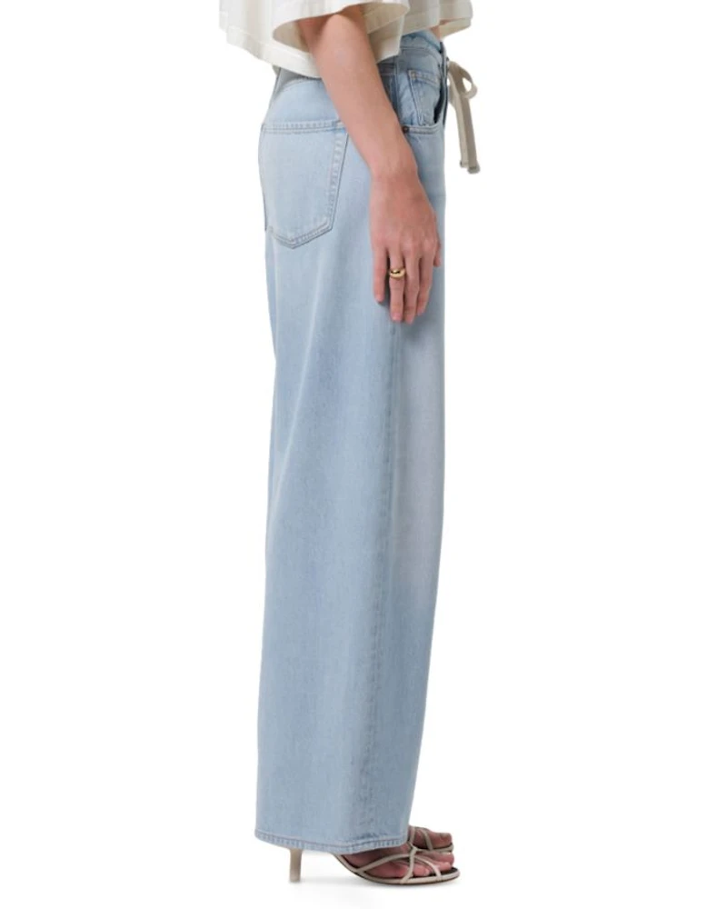 Brynn High Rise Wide Leg Jeans Portola