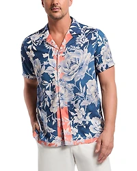 Robert Graham Malta Classic Fit Button Down Camp Shirt