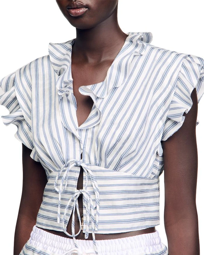 Striped Crop Top - Exclusive