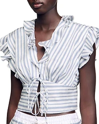 Striped Crop Top - Exclusive