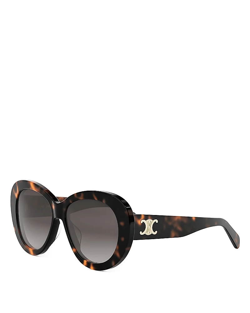 Celine Triomphe Black Butterfly Sunglasses, 55mm
