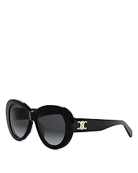Celine Triomphe Black Butterfly Sunglasses, 55mm