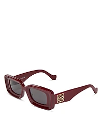 Loewe Anagram Rectangle Sunglasses, 46mm