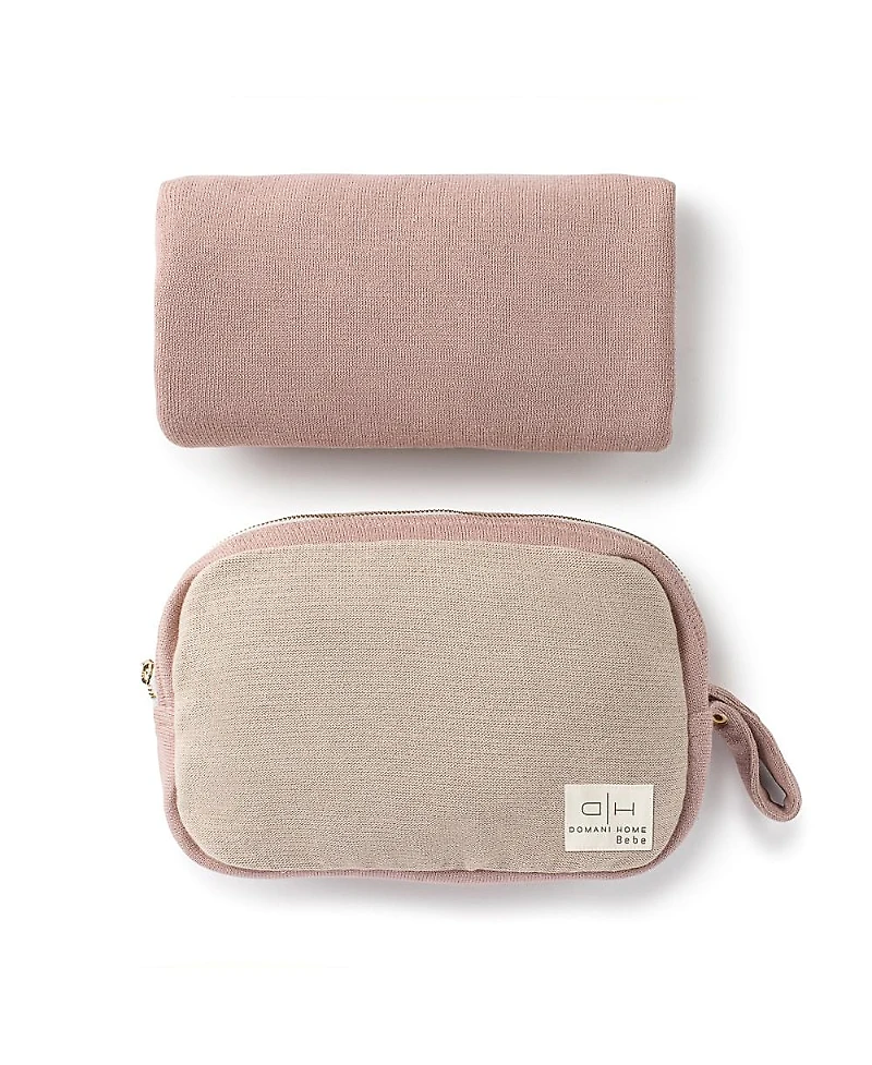 Domani Home Dotty Pouch and Blanket Set